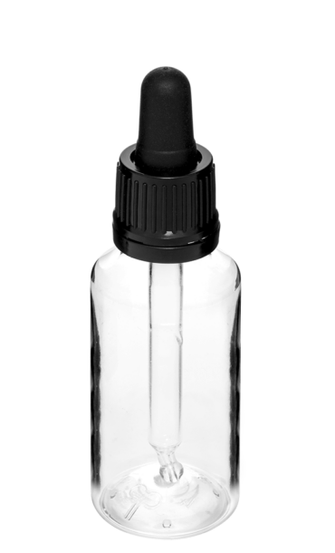 Flacon compte-gouttes 030ml GL18 PET white W7.8gr #2